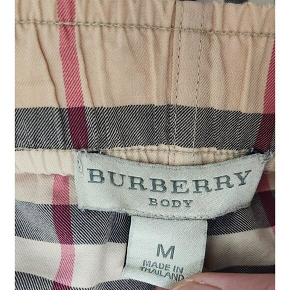 Burberry Body Men’s Boxer Shorts M Vintage Check Beige Plaid Logo - Picture 4 of 6